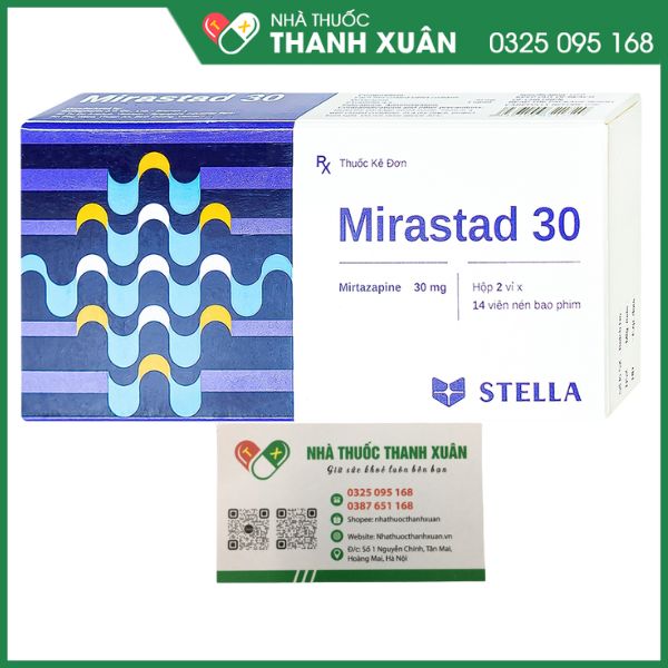 Mirastad 30 trị trầm cảm